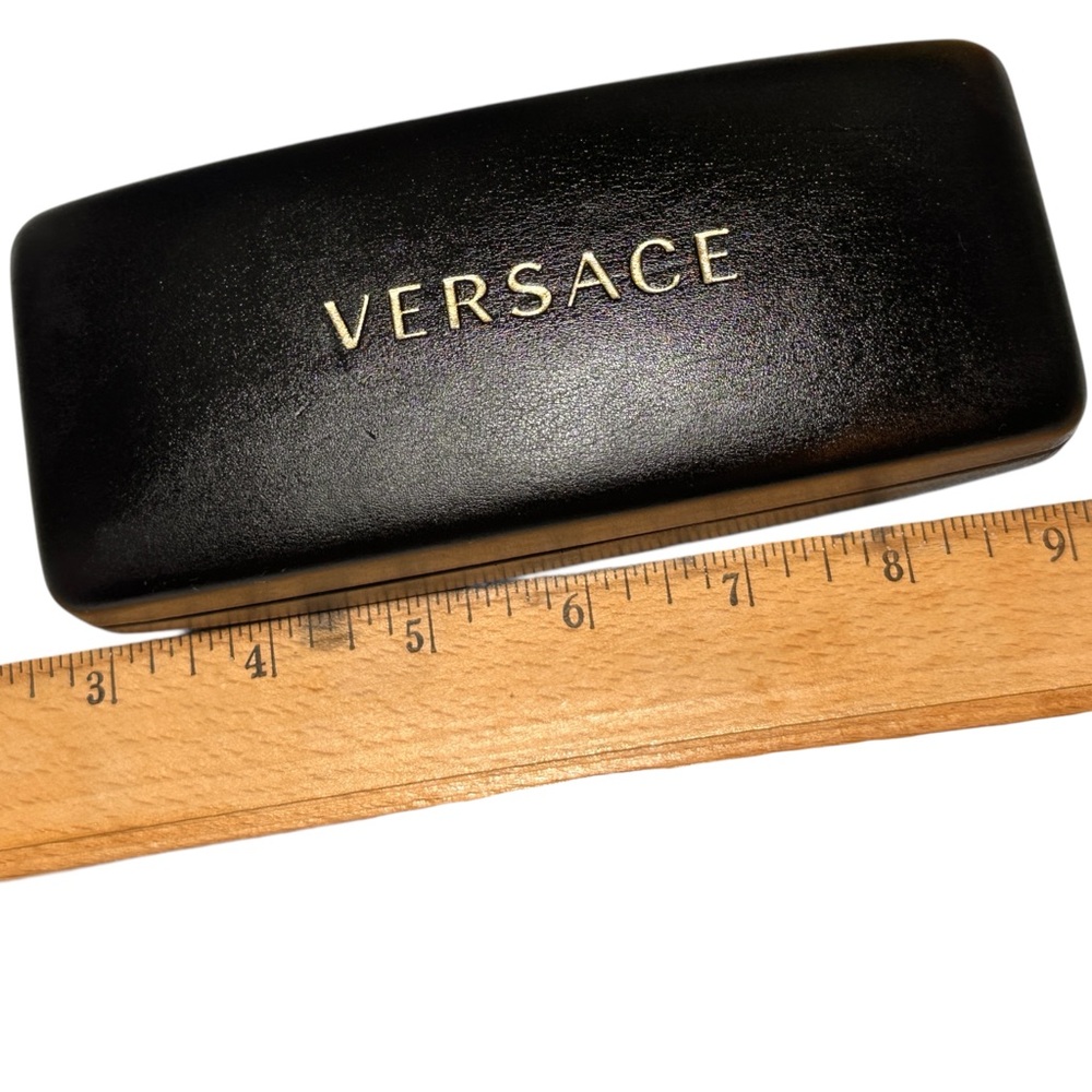Versace Black Eyeglasses Case